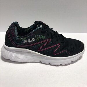 Fila Women’s Memory Panorama 8 Black Sneakers, Size 11M